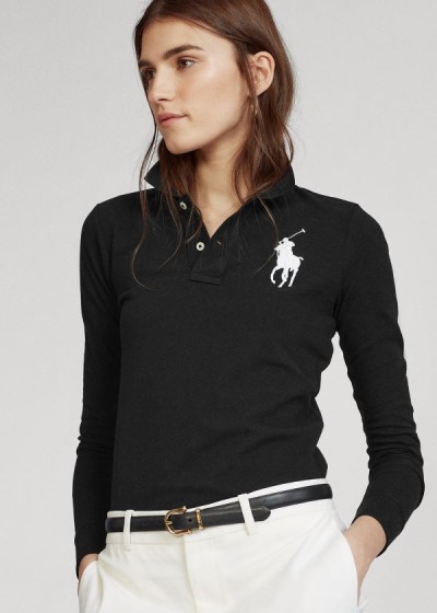 Women's Polo Ralph Lauren Skinny Fit Big Pony Polos | 739206KAW